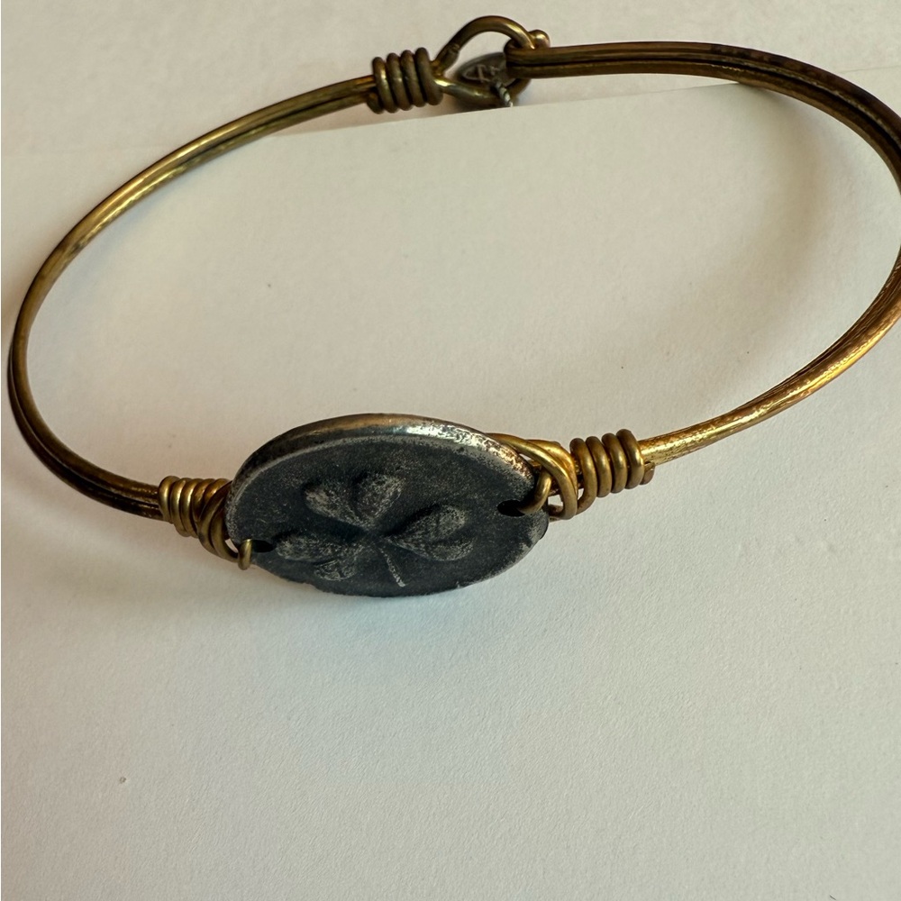 Luca + Danni Gold and Silver Clover Bracelet